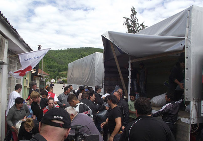 MEDVEDJA SENT AID AND OPENED SPECIFIC-PURPOSE ACCOUNT