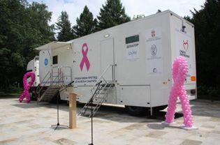 MOBILE MAMMOGRAPHY DEVICE IN SOUTH SERBIA