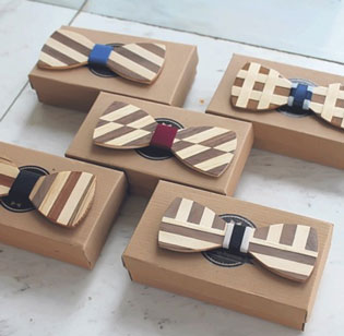 BOWTIES MADE OF WOOD FROM SOUTH SERBIA