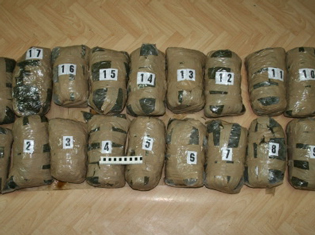 LARGER QUANTITY OF MARIJUANA SEIZED ON PRESEVO BORDER CROSSING
