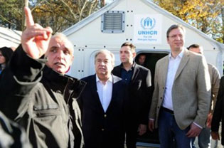 VUÇIQ DHE GUTERESH KANË VIZITUAR REFUGJATËT NË PRESHEVË