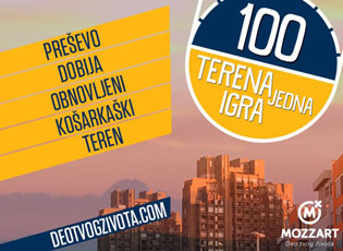 LE TË LUHET BASKETI! MOCARTI KA RENOVUAR TERRENIN NË PRESHEVË!