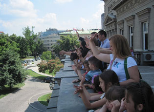 FËMIJËT NGA MEDVEGJA NË BEOGRAD