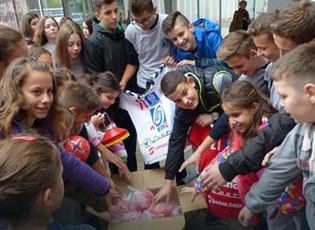 FËMIJËT NGA BUJANOCI KANË VIZITUAR SHTËPINË E HENDBOLLIT