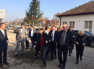 KRYETARI I TRUPIT KOORDINUES DHE MINISTRESHA PËR ADMINISTRATË SHTETËRORE DHE VETQEVERISJE LOKALE KANË VIZITUAR PRESHEVËN DHE BUJANOCIN