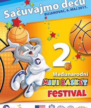 MINI BASKETBALL FESTIVAL IN BUJANOVAC 26.04.2017.