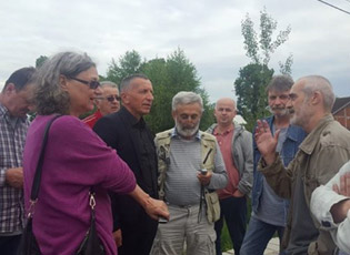 DELEGACIJA NUNS-A U BUJANOVCU I VELIKOM TRNOVCU