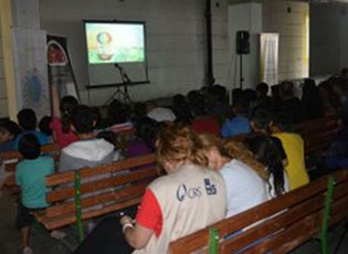 FILM PREMIERE HELD AT THE RECEPTION CENTER IN PRESEVO
