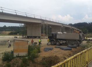 PASSING OVER THE NEW “GOVEDARSKI” BRIDGE IN MID-SEPTEMBER