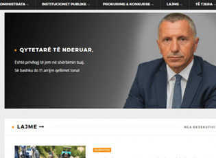 NEW WEBSITE OF THE MUNICIPALITY OF BUJANOVAC IN THE SERVICE OF CITIZENS, BUT STILL ONLY IN ALBANIAN