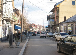 SCHOOL IN A VILLAGE NEAR PRESEVO WRECKED