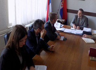 JOSEPH MELLOTT, DEPUTY HEAD OF THE OSCE MISSION TO SERBIA, VISITED MEDVEDJA