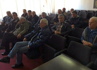 MEETING WITH REPRESENTATIVES OF 17 LOCAL COMMUNITIES HELD