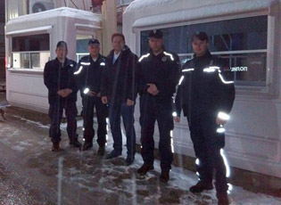 MAYOR ARSIC VISITED THE POLICE OPERATING IN THE FIELD