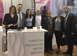 TOURIST ORGANIZATION OF MEDVEDJA AT THE 40TH TOURISM FAIR IN BELGRADE