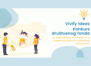 VIVIFY IDEAS – KONKURS PËR FINANSIM TË PROJEKTEVE TË CILËT KONTRIBOJN NË SHËNDETIN E FËMIJËVE