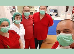 RESPIRATOR, DONATED BY GORAN JOVANOVSKI, AT BUJANOVAC HEALTH CENTER