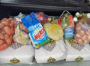 ALBANIAN DIASPORA AND BUSINESSMEN DISTRIBUTED OVER 500 AID PACKAGES