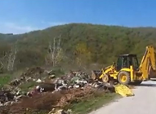 REMOVAL OF UNAUTHORIZED LANDFILLS IN BUJANOVAC HAS STARTED
