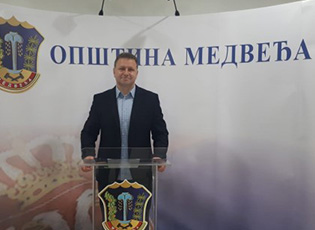 MUNICIPAL DAY CELEBRATED IN MEDVEDJA WITHOUT ANY INVITEES AND GUESTS