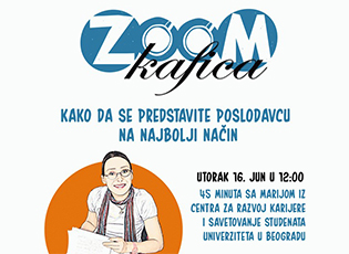 INVITATION TO ONLINE SOCIALIZING – ZOOM COFFEE – 45 MINUTES WITH A CAREER COUNSELOR OF THE CENTER FOR CAREER DEVELOPMENT – HOW TO PRESENT YOURSELF TO THE EMPLOYER IN THE BEST POSSIBLE WAY?