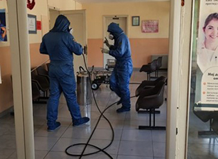 IN LESKOVAC, SIX AND IN MEDVEDJA, FIVE NEWLY INFECTED PERSONS, ALL EMPLOYEES OF THE LECE MINE TESTED