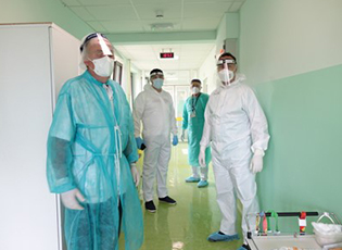 RESULTS FOR ONLY 6 PEOPLE ARRIVED, NINETEEN NEWLY ADMITTED PERSONS TO THE HOSPITAL