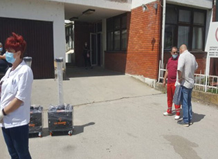 ЦРВЕНИ КРСТ БУЈАНОВАЦ И ДИБ ПОМАЖУ ДОМУ ЗДРАВЉА