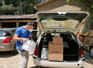 AID FOR COVID HOSPITAL IN BUJANOVAC SPA ARRIVES