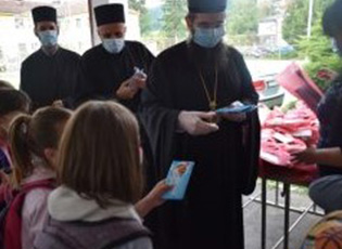 THE BISHOP OF NIS ARSENIJE VISITED MEDVEDJA, AS WELL AS THE TEMPLES IN THE VILLAGES OF GAZDARE, GAJTAN AND BUCUMET