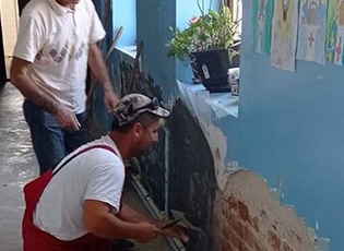 SCHOOL IN RAKOVAC IS BEING FIXED UP