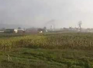 CAMERAS AND FENCE AT BUJANOVAC GARBAGE DUMP