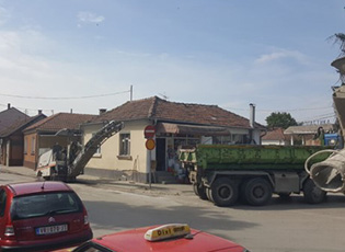 THE ASPHALTING OF THE MAIN STREET IN BUJANOVAC BEGINS IN A WEEK’S TIME