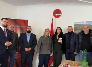 OFFICE OF THE NATIONAL COUNCIL OF ALBANIANS OPENED IN MEDVEDJA