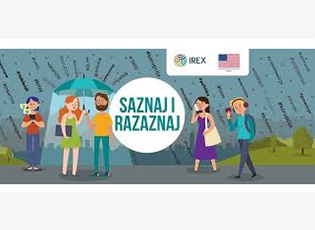 PRIJAVITE SE ZA TRENING IZ OBLASTI MEDIJSKE PISMENOSTI (ROK: 21. DECEMBAR 2020)
