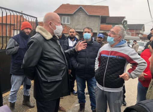 MR. STANKOVIC VISITED THE FLOODED VILLAGES IN THE MUNICIPALITY OF BUJANOVAC
