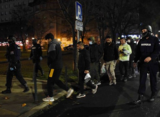 97 IRREGULAR MIGRANTS TRANSFERRED FROM BELGRADE TO RECEPTION CENTER IN PRES	EVO