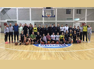 ASSISTANT SELECTOR OF THE WOMEN’S BASKETBALL TEAM OF SERBIA HELD A TRAINING SESSION FOR THE GIRLS FROM THE YOUTH BASKETBALL CLUB PLAY 017 IN BUJANOVAC