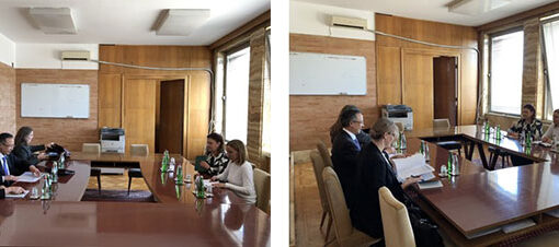 KOMISIONERI I LARTË PËR PAKICAT NACIONALE I OSBES-Ë KAJRAT ABDRAHMANOV NË TAKIM ME PËRFAQËSUESIT E TRUPIT KOORDINUES