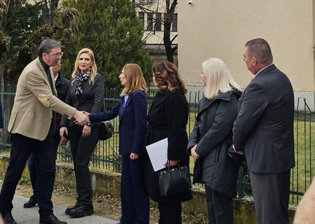 ПРЕДСЕДНИК РЕПУБЛИКЕ СРБИЈЕ АЛЕКСАНДАР ВУЧИЋ У ПОСЕТИ БУЈАНОВЦУ