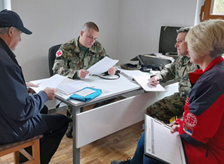 MJEKËT USHTARAK NË FSHATRAT E BUJANOCIT