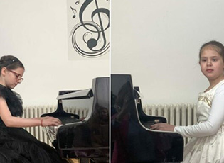 NEDA DHE LENA NGA BUJANOCI SHKËLQYEN NË GARAT E PIJANISTËVE TË RINJ