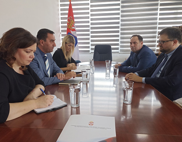 САСТАНАК НЕНАДА МИТРОВИЋА СА Њ.Е. РАФАЛ ПЕРЛОМ