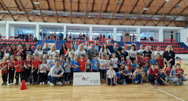 У МЕДВЕЂИ ЈЕ ОДРЖАНО ТАКМИЧЕЊЕ ЗА ДЕЦУ ПРЕДШКОЛСКОГ УЗРАСТА „ЛИГА МАЛИХ ШАМПИОНА“