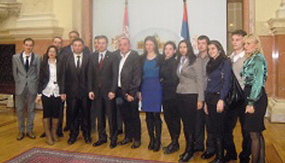 INTERNS VISITED THE NATIONAL ASSEMBLY