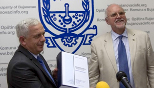 THE FIRST STEP TO BUILDING A RECYCLING CENTER IN BUJANOVAC