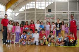 MULTIETHNIC VOLLEY-BALL SCHOOL IN BUJANOVAC