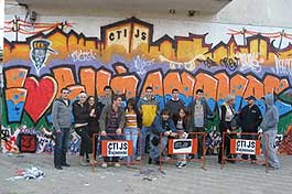 GRAFFITI ACTIVITY IN BUJANOVAC