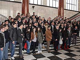 SECONDARY SCHOOL STUDENTS FROM BUJANOVAC AND PRESEVO VISITED NOVI SAD