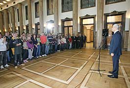 Уручене 233 стипендије средњошколцима из општина Прешево, Бујановац и Медвеђа стипендистима Координационог тела